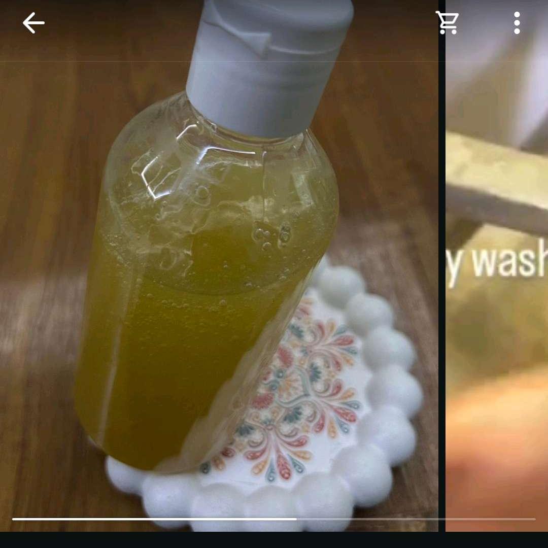 Body wash gel