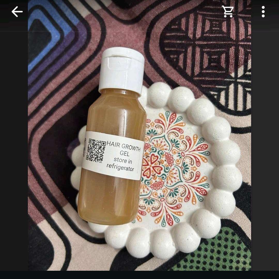 Hair growth gel