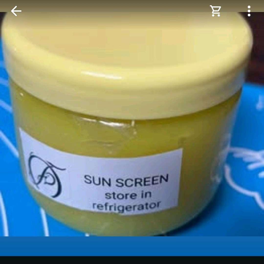 Sunscreen cream